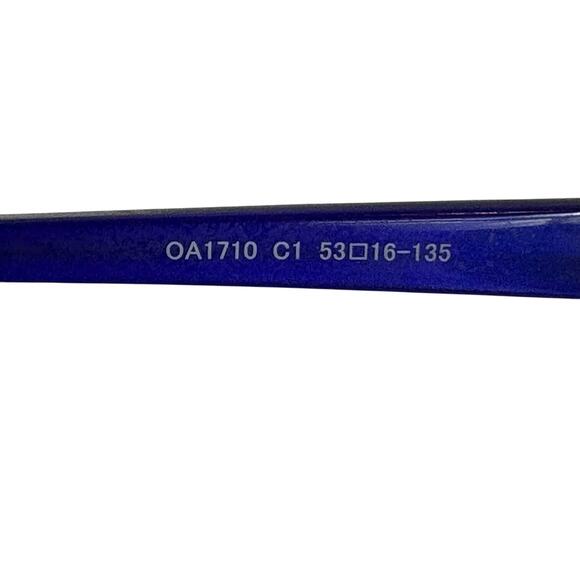 Outspoken-Mini Cat Eye Style Eyeglasses-OA1710-Blue/Teal-Unisex main image 4